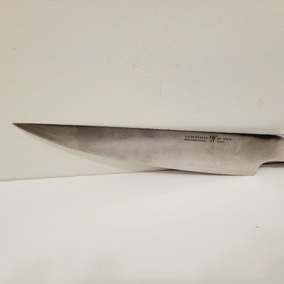 JA Henckels Intl Stainless Steel 8" Blade Carving Slicing Knife Japan - Picture 2 of 5